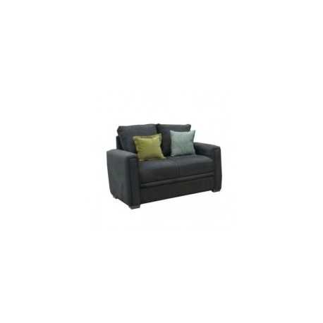 Love Seat Moderno Dorian Fabou Muebles - Gris