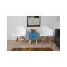 Set 2 Sillón Keiä Eames Blancos