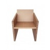 Sillón Cartón ETHNIQ Himba Stoel-Café Kraft