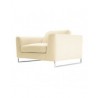 Sillón Soleto Suede nieve – Amarillo