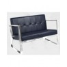 Sofa Sala Sillon Minimalista 2P Modernista...
