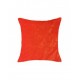 Cojín Liso Pet Chenille 50X50Cm Naranja