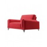 Sillón Link Suede - Rojo