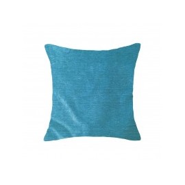 Cojín Liso Pet Chenille 50X50Cm Turqueza