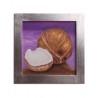 Cuadro Artesanal de Fruta Coco