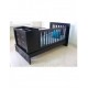 Cama Cuna FIM-Alexander Chocolate 6 piezas
