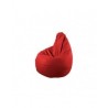 Sillón Puff tipo Pera Puff-1002 Lunics-Rojo