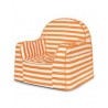 PKFFLROS Sillon de rayas-Naranja