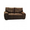 Love Seat Moderno Monaco Fabou Muebles - Cafe